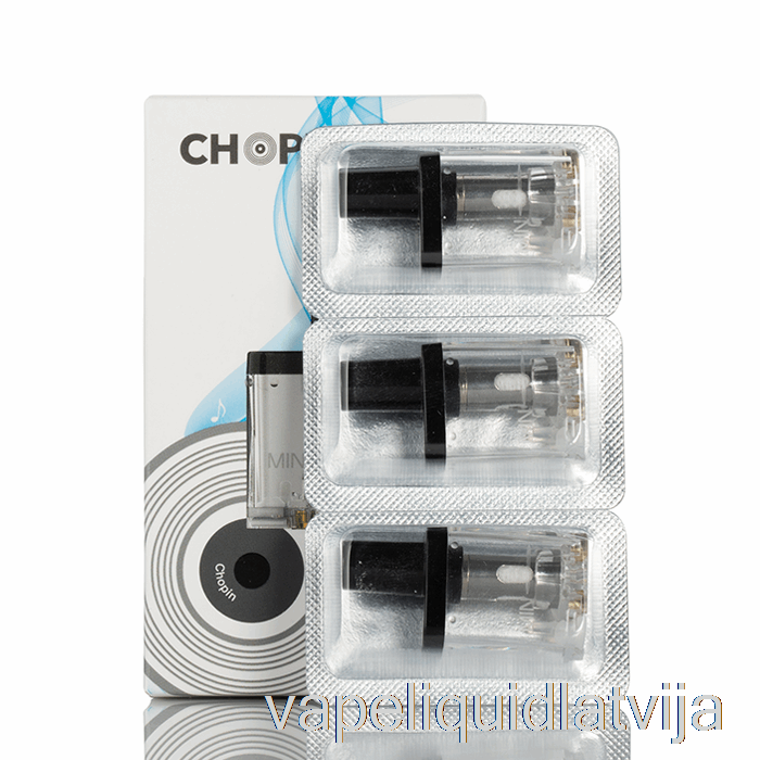 Vladdin Chopin Nomaiņas Pods 1.0ohm Pods Vape šķidrums